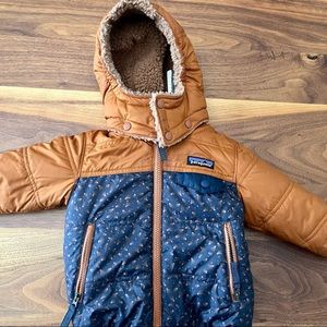 Reversible 6-12 month Patagonia baby winter coat